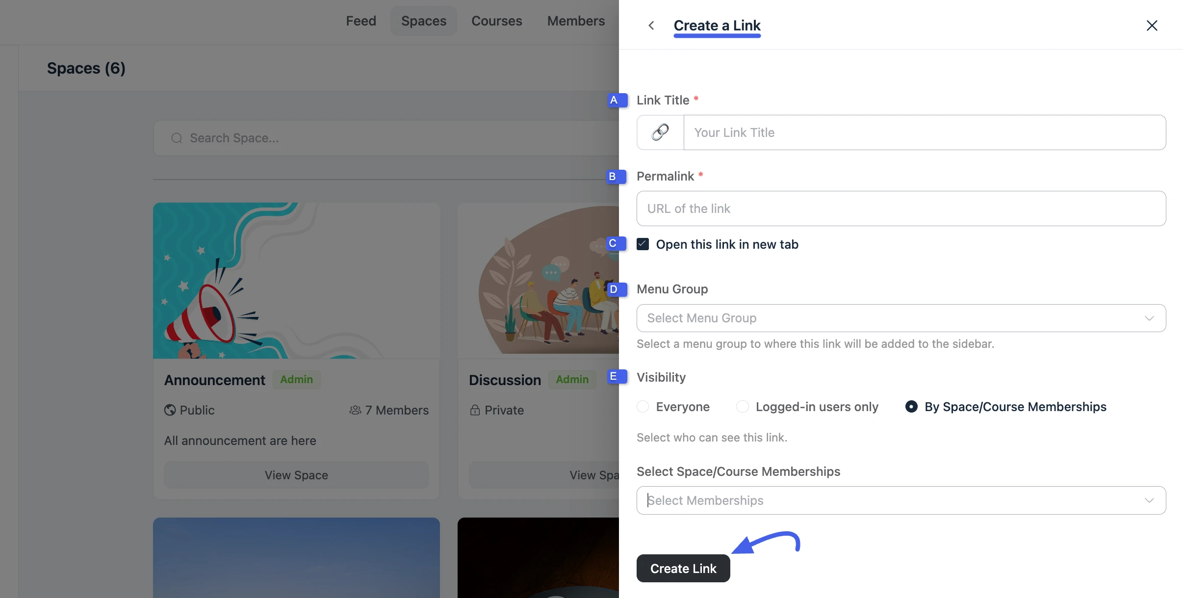 Create a Link