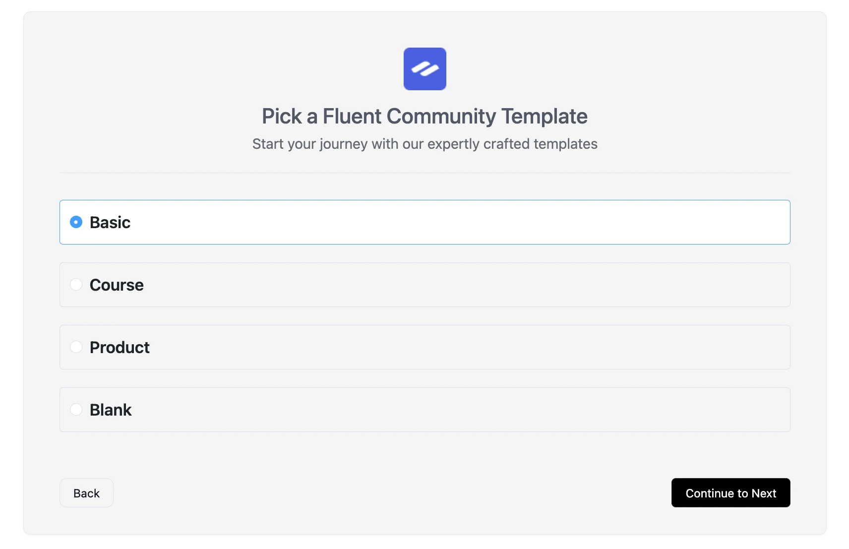 Onboarding Settings
